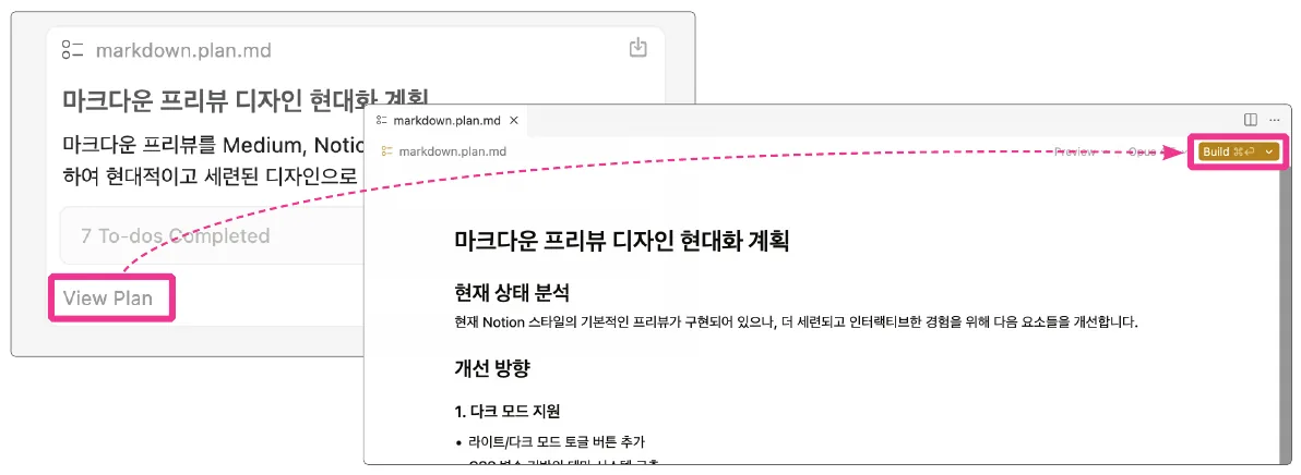 챗GPT 답변 화면
